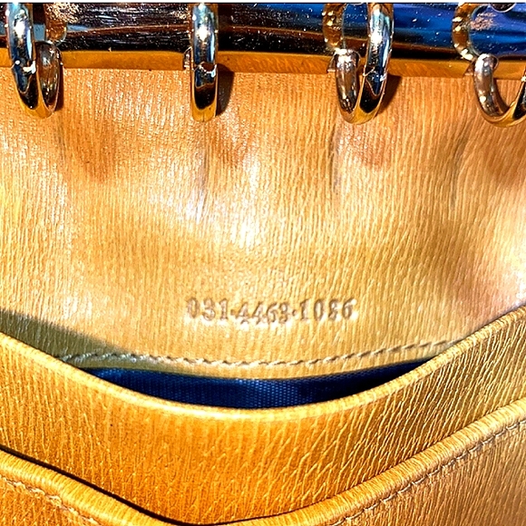 GUCCI AUTHENTIC LEATHER AGENDA GOLD HARDWARE GOLD ROD COLOR EUC - Picture 8 of 9